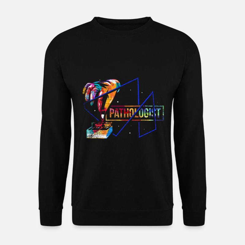 Pathologe Pathologie - Unisex Pullover - Schwarz