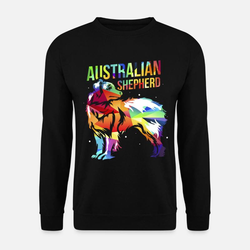 Australian Shepherd - Unisex Sweatshirt - black