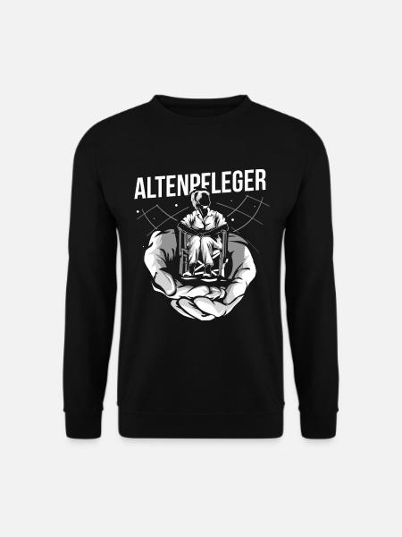 Geriatric nurse gift - Unisex Sweatshirt - black