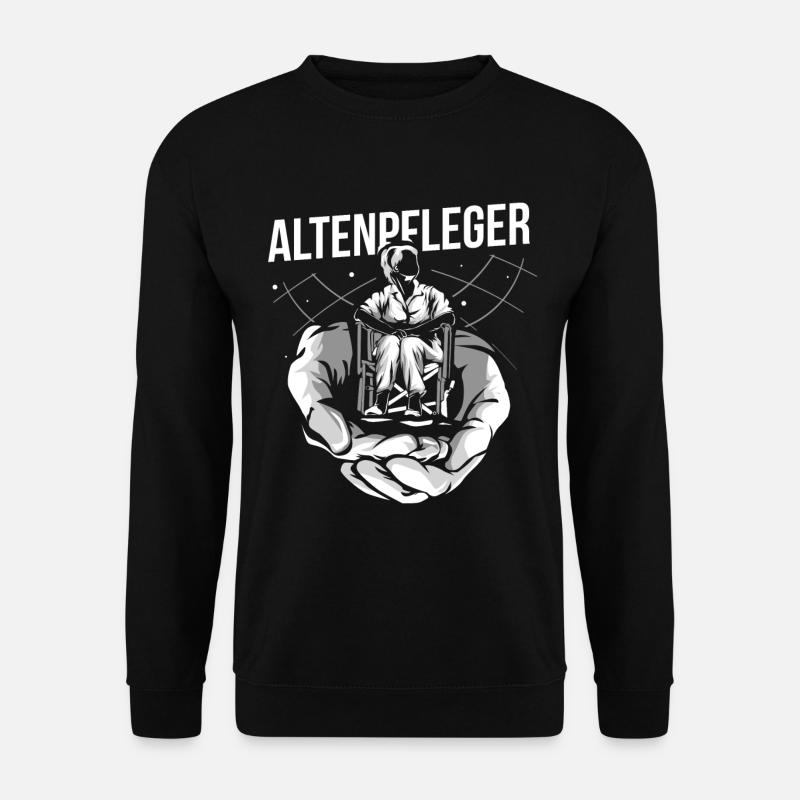 Geriatric nurse gift - Unisex Sweatshirt - black