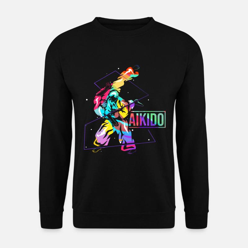 Aikido - Unisex Pullover - Schwarz