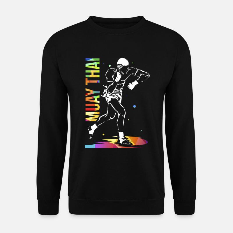 Muay Thai Gift - Unisex Sweatshirt - black