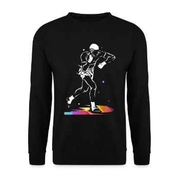 Muay Thai - Sweat-shirt Unisexe - noir - Devant - Alina (178cm) & Michal (187cm)