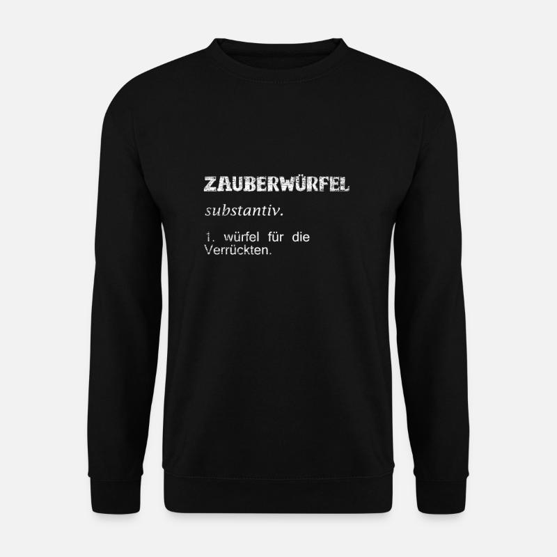 Magic cube gift - Unisex Sweatshirt - black