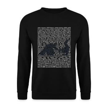 Aikido - Unisex Pullover - Schwarz - Vorne - Alina (178cm) & Michal (187cm)