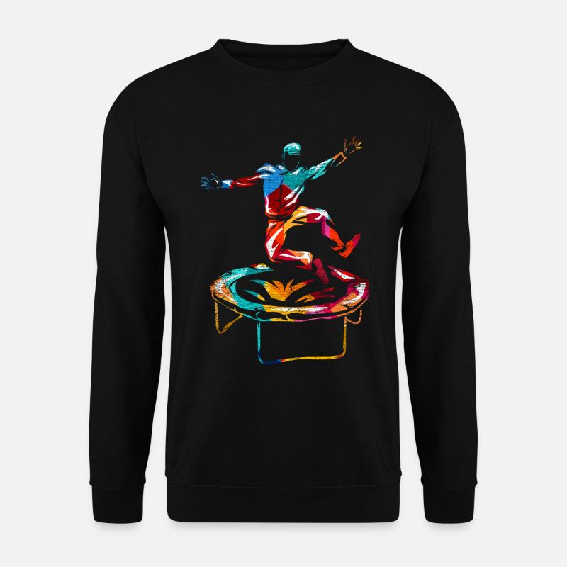 Trampoline - Unisex Sweatshirt - black