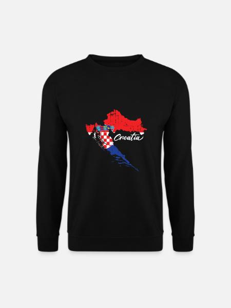 Croatia Land Balkan - Unisex Sweatshirt - black