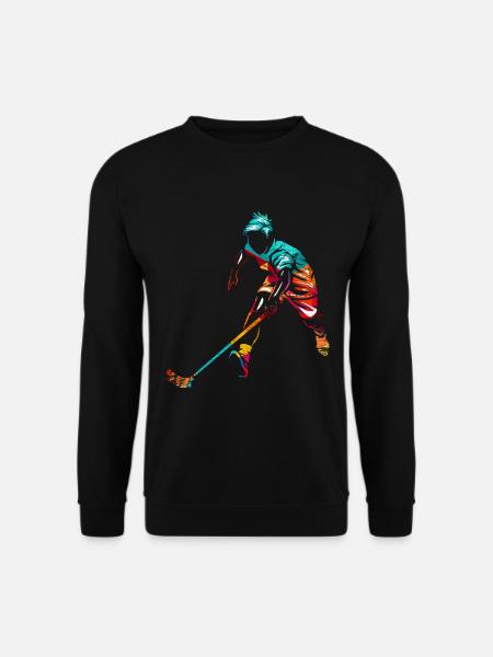 Floorball Cadeau - Sweat-shirt Unisexe - noir