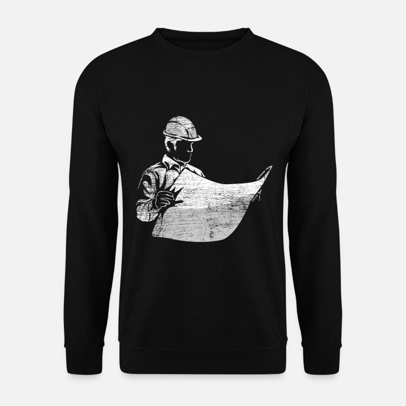 Techniciens de construction - Sweat-shirt Unisexe - noir