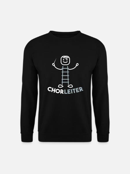 Chorleiter Chor Dirigent Stimmen Musik Geschenk - Unisex Pullover - Schwarz