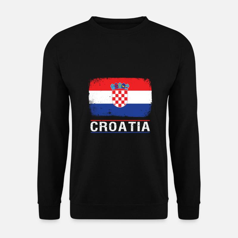 Croatia - Unisex Sweatshirt - black