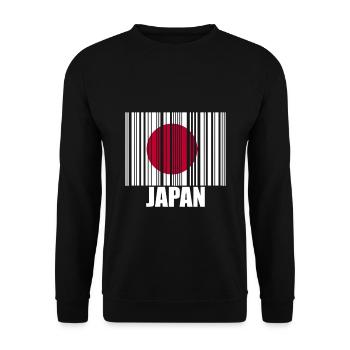 Japon - Sweat-shirt Unisexe - noir - Devant - Alina (178cm) & Michal (187cm)