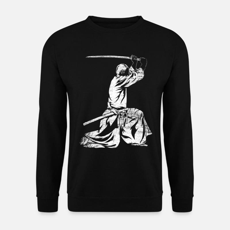 Kumdo Schwert Kendo Geschenk - Unisex Pullover - Schwarz