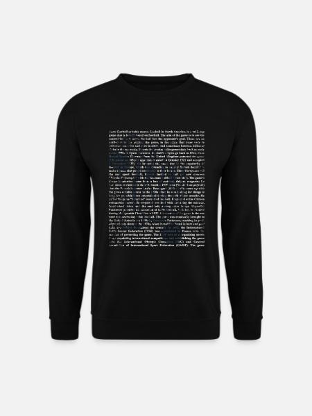 Cadeau de babyfoot - Sweat-shirt Unisexe - noir