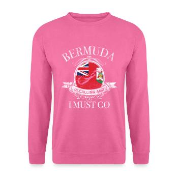 Bermuda Geschenk - Unisex Pullover - Pink - Vorne