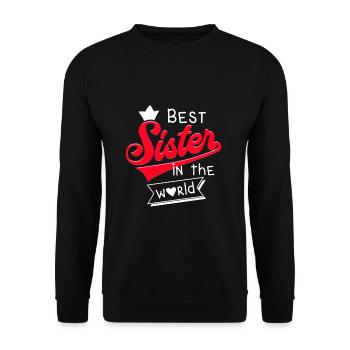 Sœur - Sweat-shirt Unisexe - noir - Devant - Alina (178cm) & Michal (187cm)