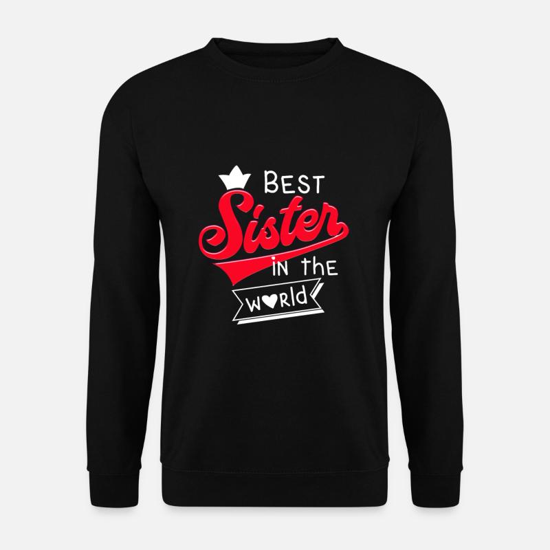 Schwester - Unisex Pullover - Schwarz