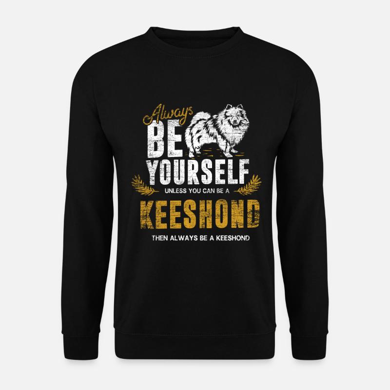 Keeshond gift - Unisex Sweatshirt - black