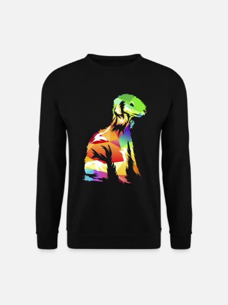Bedlington Terrier - Unisex Sweatshirt - black