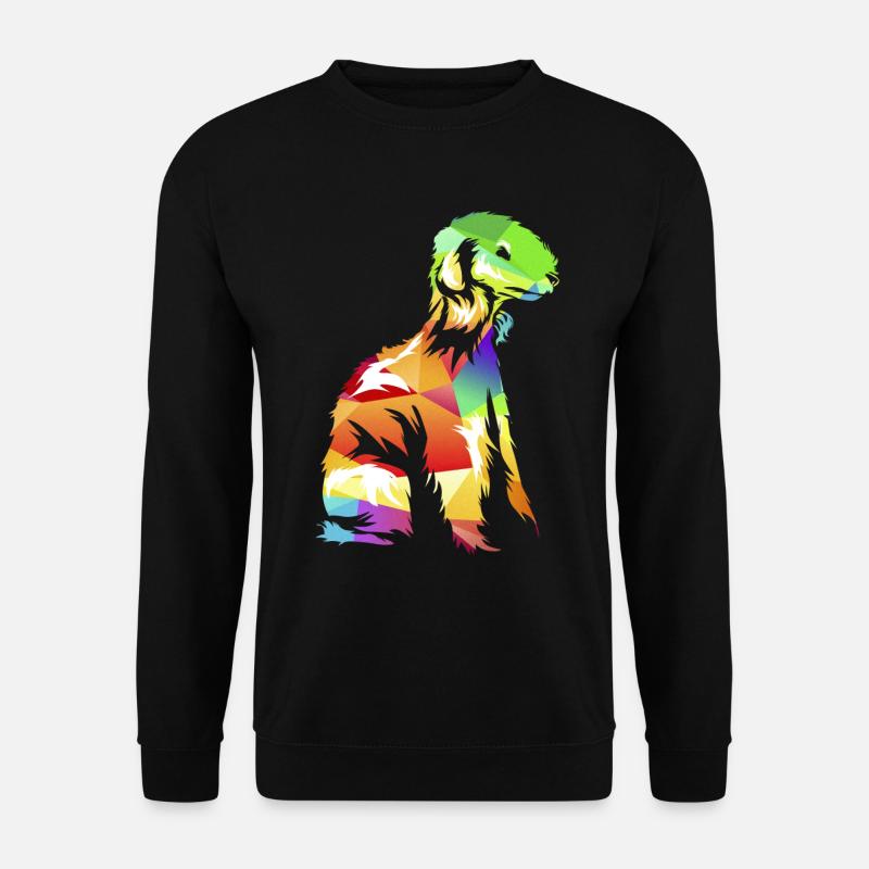 Bedlington Terrier - Unisex Pullover - Schwarz