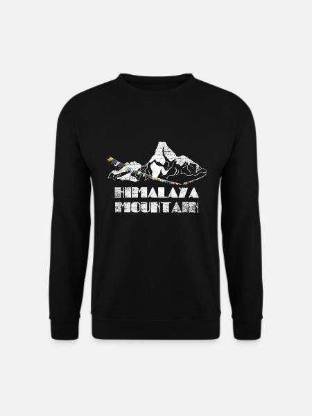 Himalaya Geschenk - Unisex Pullover - Schwarz