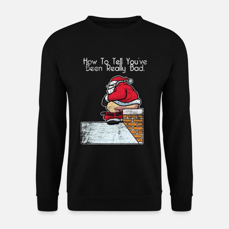 Schornsteinfeger Weihnachten Geschenk - Unisex Pullover - Schwarz