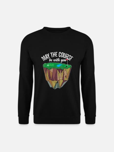 Golf Course Golf Golfball - Unisex Sweatshirt - black