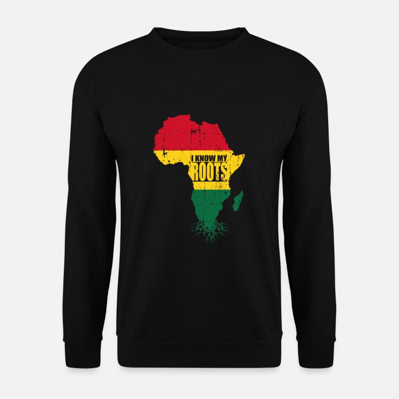 Afrika - Unisex Pullover - Schwarz