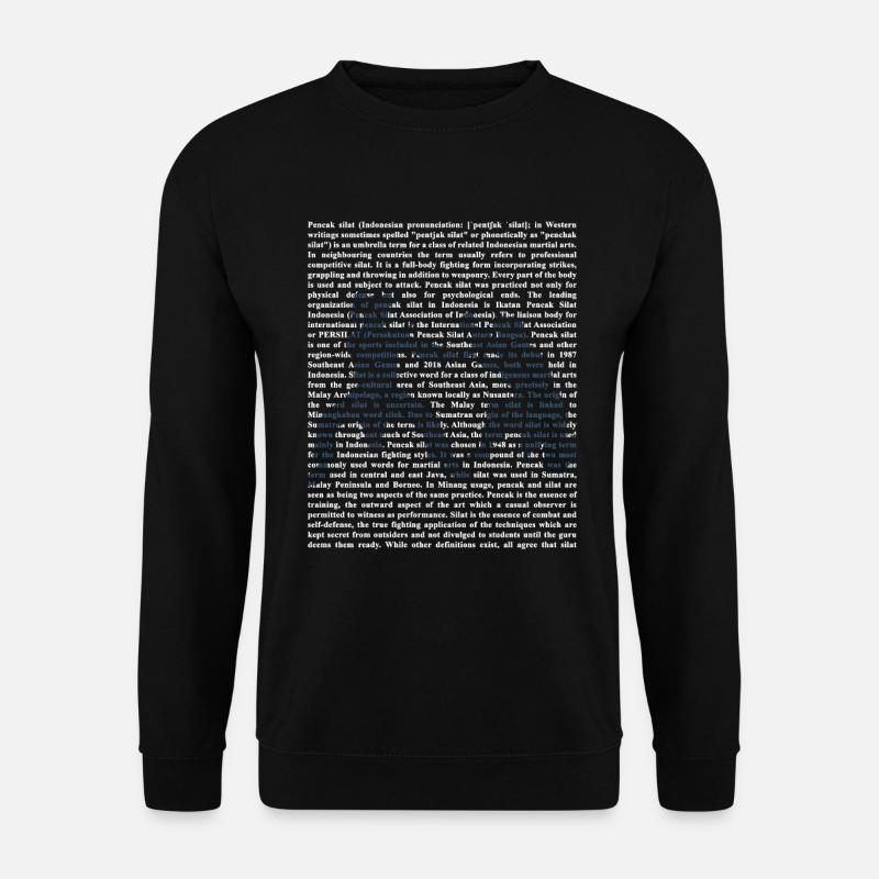 Pencak Silat - Unisex Sweatshirt - black
