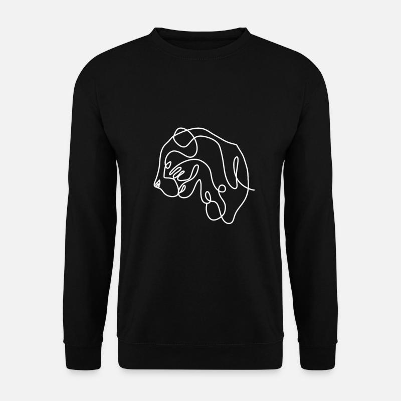 Tiger Geschenk - Unisex Pullover - Schwarz