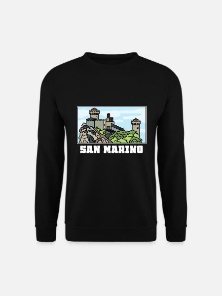 Saint-Marin - Sweat-shirt Unisexe - noir