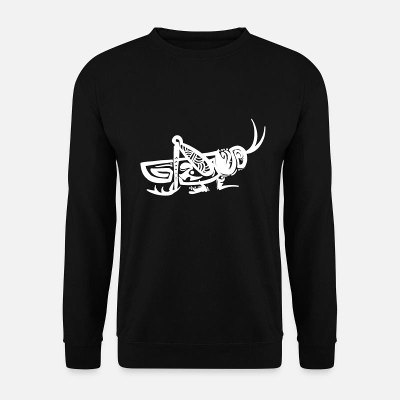 Heuschrecke - Unisex Pullover - Schwarz