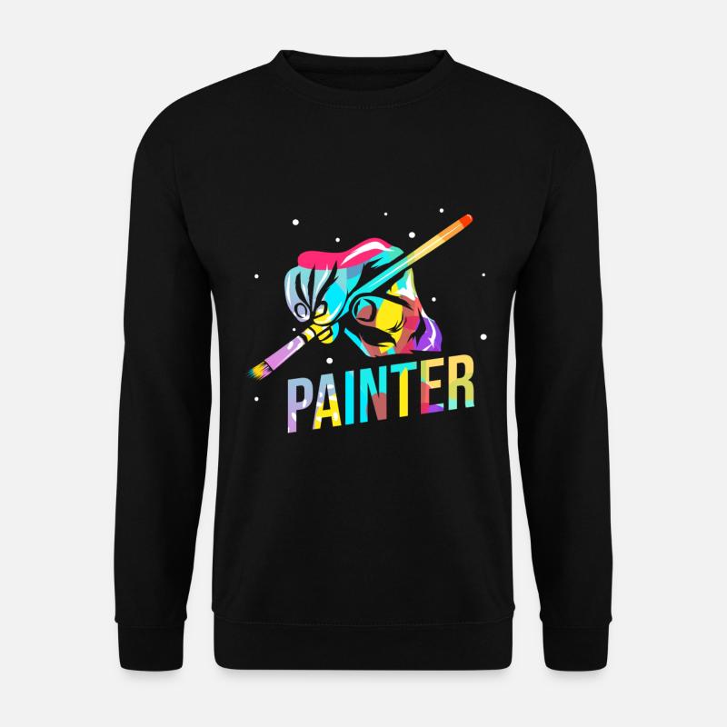 Painter gift - Unisex Sweatshirt - black