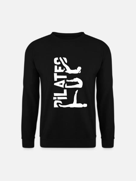 Pilates Silhouette - Unisex Pullover - Schwarz