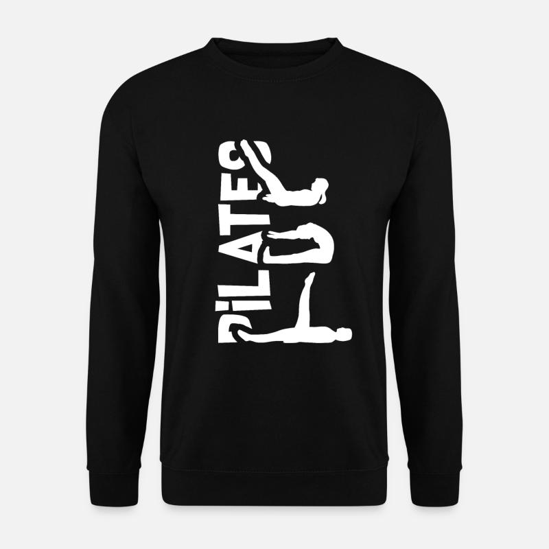 Silhouette de pilates - Sweat-shirt Unisexe - noir