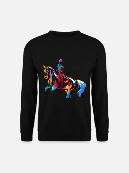 Dressur - Unisex Pullover - Schwarz
