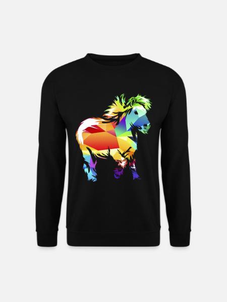 Shetland pony - Unisex Sweatshirt - black