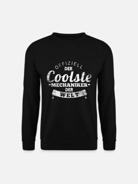 Mechaniker Handwerker Geschenk - Unisex Pullover - Schwarz