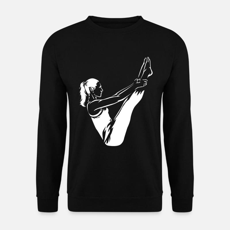 Pilates - Sweat-shirt Unisexe - noir