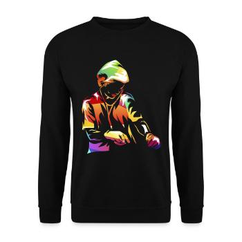 Anesthesiologist - Unisex Sweatshirt - black - Front - Alina (178cm) & Michal (187cm)