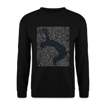 Freerunning Parkour Geschenk - Unisex Pullover - Schwarz - Vorne - Alina (178cm) & Michal (187cm)
