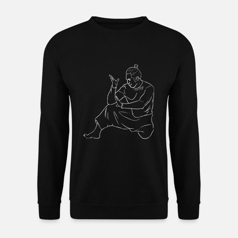 Kuntao-Kampfkunst - Unisex Pullover - Schwarz