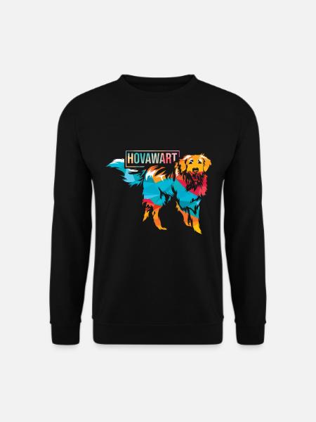 Hovawart dog - Unisex Sweatshirt - black