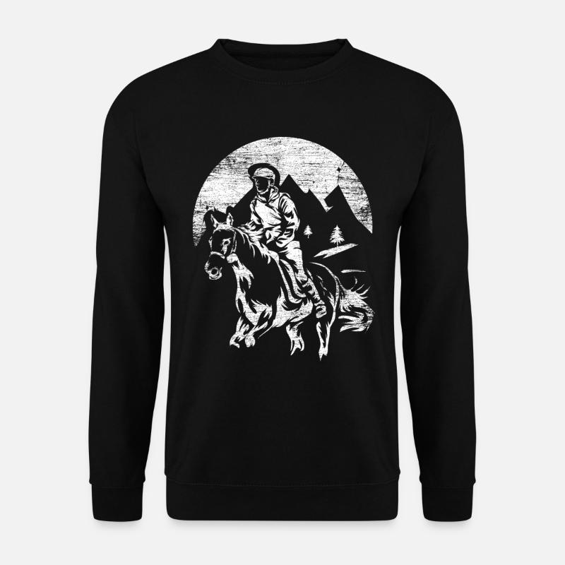 Endurance riding - Unisex Sweatshirt - black
