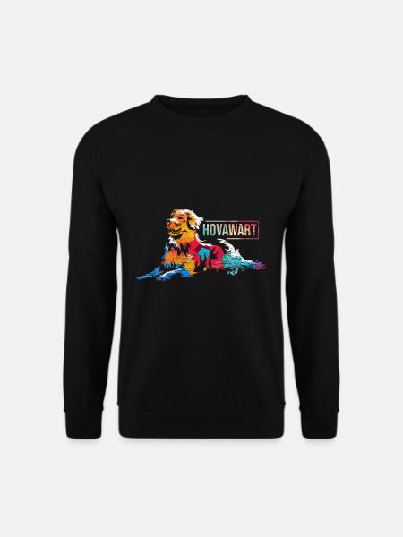 Hovawart Hund - Unisex Pullover - Schwarz