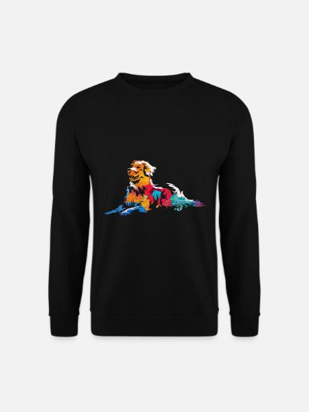 Hovawart Hundegeschenk - Unisex Pullover - Schwarz