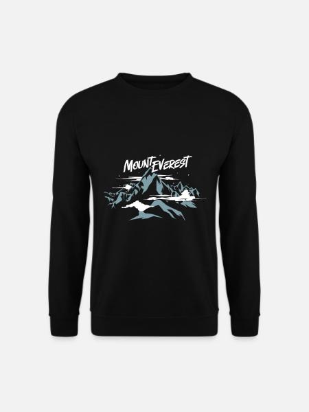 Mount Everest - Unisex Sweatshirt - black