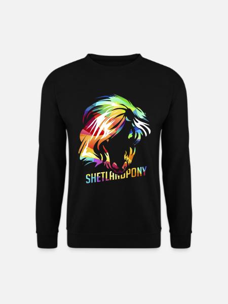 Shetland pony - Unisex Sweatshirt - black