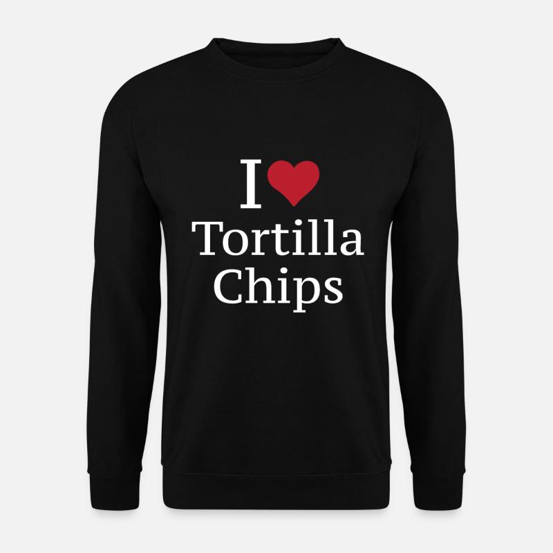 Tortilla chips - Unisex Sweatshirt - black