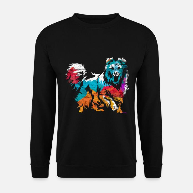 Shetland Shepherd Gift - Unisex Sweatshirt - black
